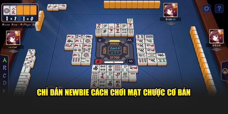 Chỉ dẫn newbie cách chơi mạt chược cơ bản