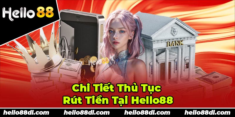 Thủ tục rút tiền siêu nhanh tại nhà cái Hello88