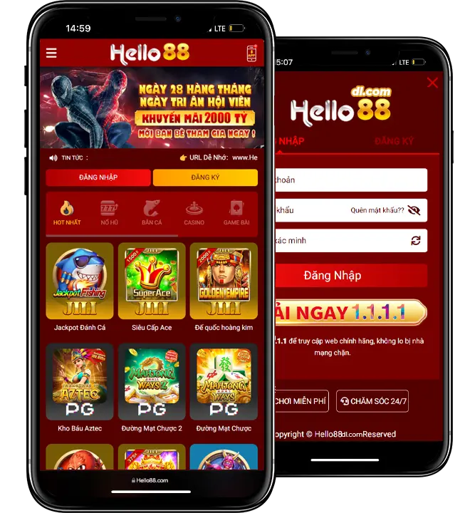 Sử dụng hello88 phiên bản mobile để trải nghiệm tốt hơn