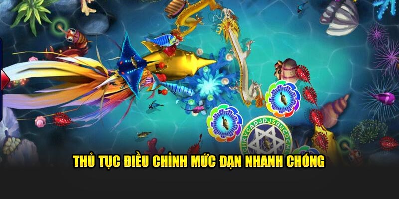 Thủ tục điều chỉnh mức đạn nhanh chóng 