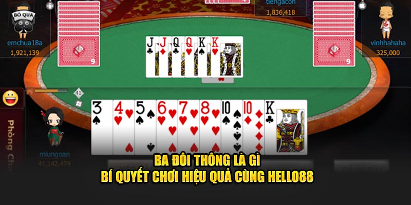 ảnh đại diện ba đôi thông